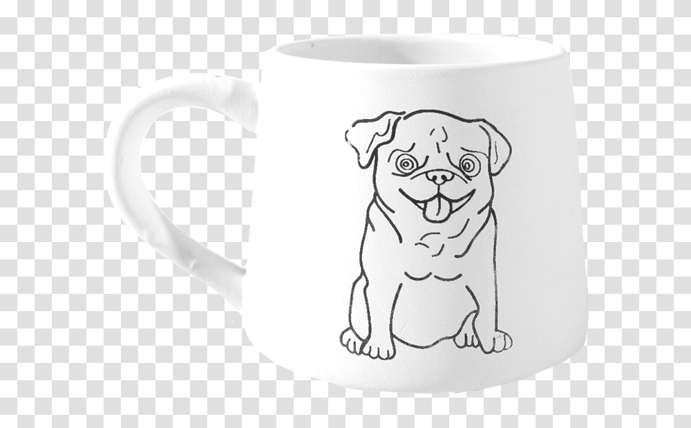 Mug, Coffee Cup, Pottery, Dog, Pet Transparent Png