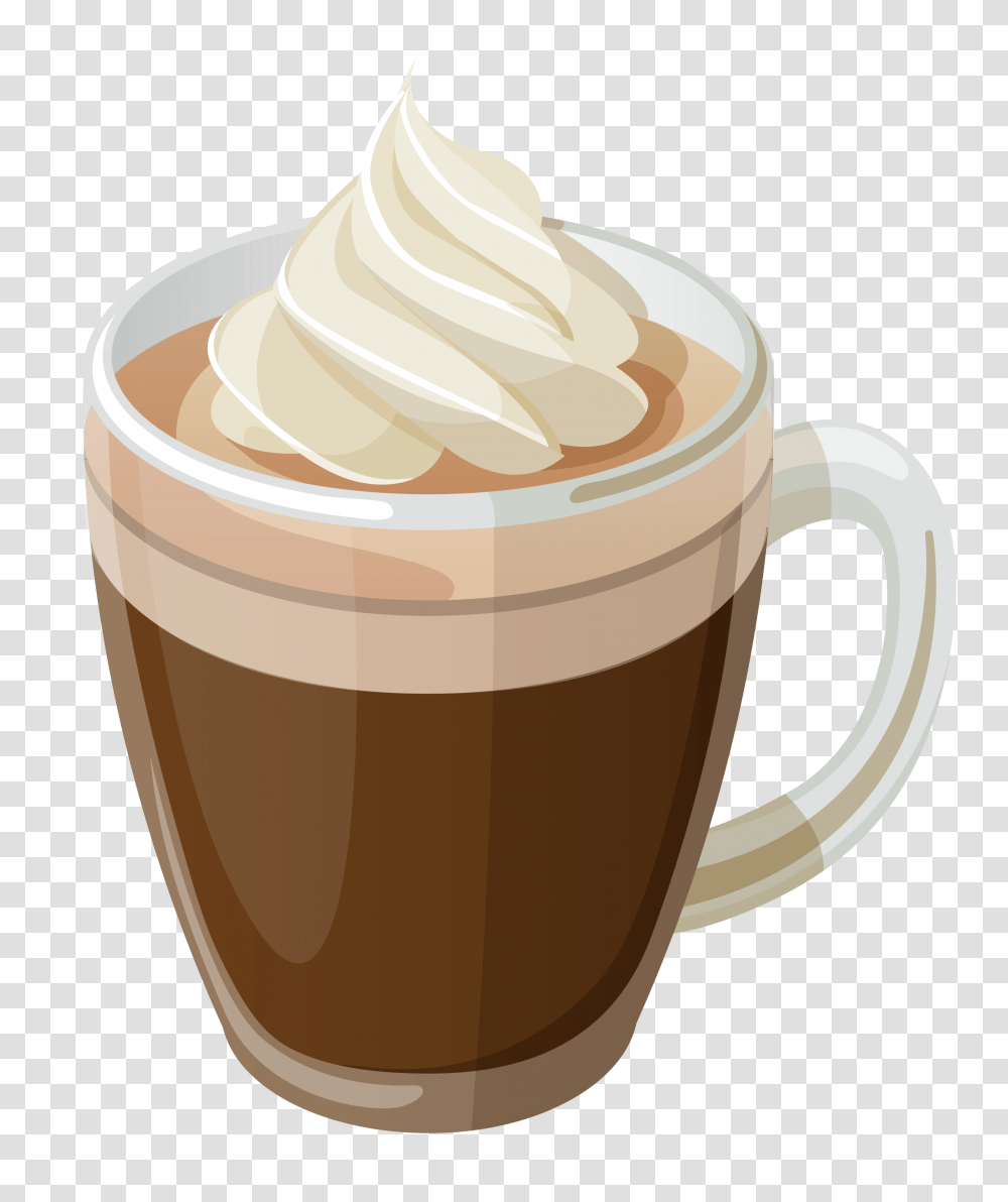 Mug Coffee, Drink, Cream, Dessert, Food Transparent Png