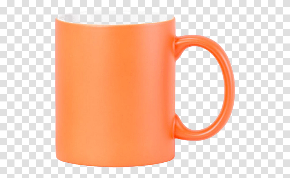 Mug Images All Neon Orange Mug, Coffee Cup, Soil Transparent Png