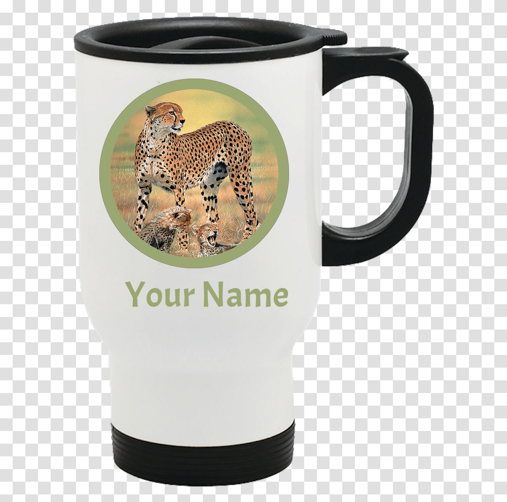 Mug, Mammal, Animal, Cheetah, Wildlife Transparent Png