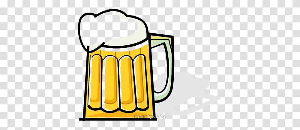 Mug Of Beer Royalty Free Vector Clip Art Illustration, Jug, Stein, Glass, Beverage Transparent Png