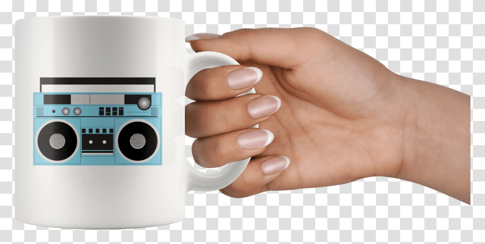 Mug, Person, Human, Coffee Cup, Nail Transparent Png