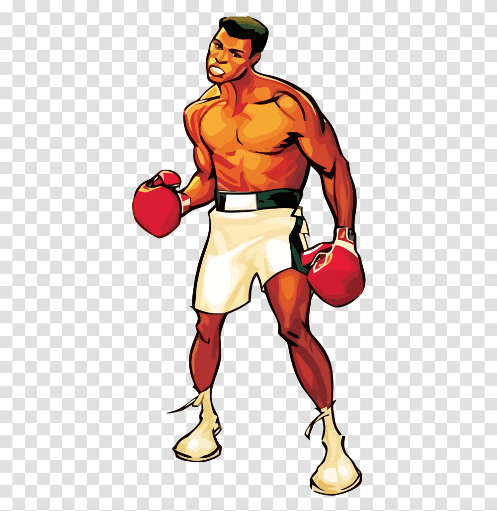 Muhammad Ali Animated Background, Person, Human, Boxing, Sport Transparent Png