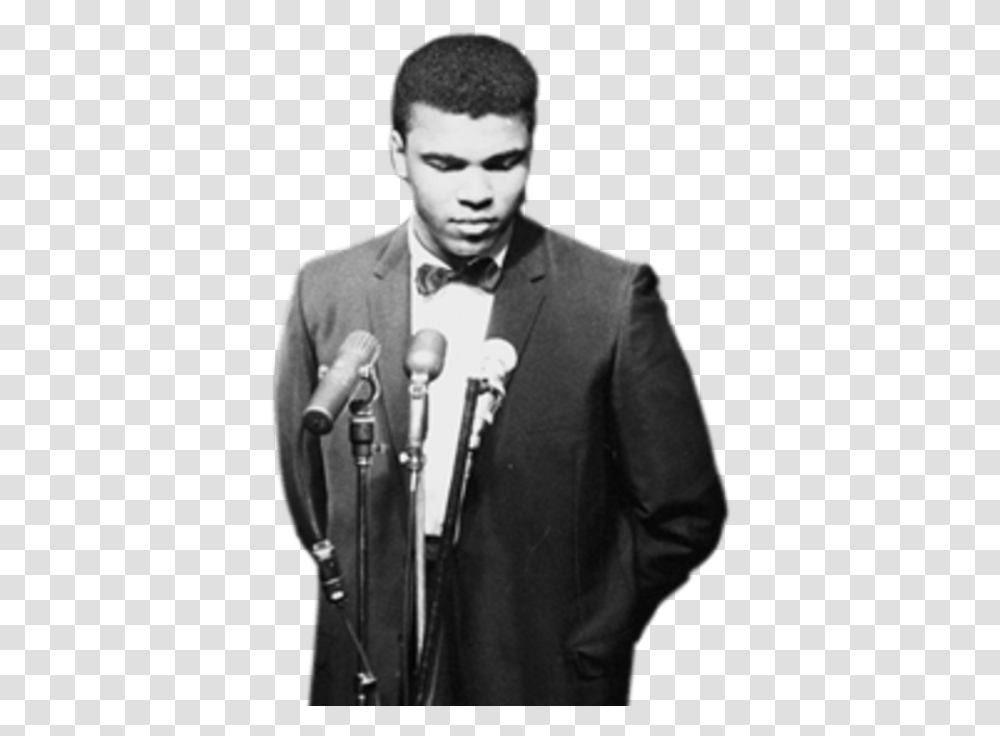Muhammad Ali Muhammad Ali, Audience, Crowd, Person, Tie Transparent Png