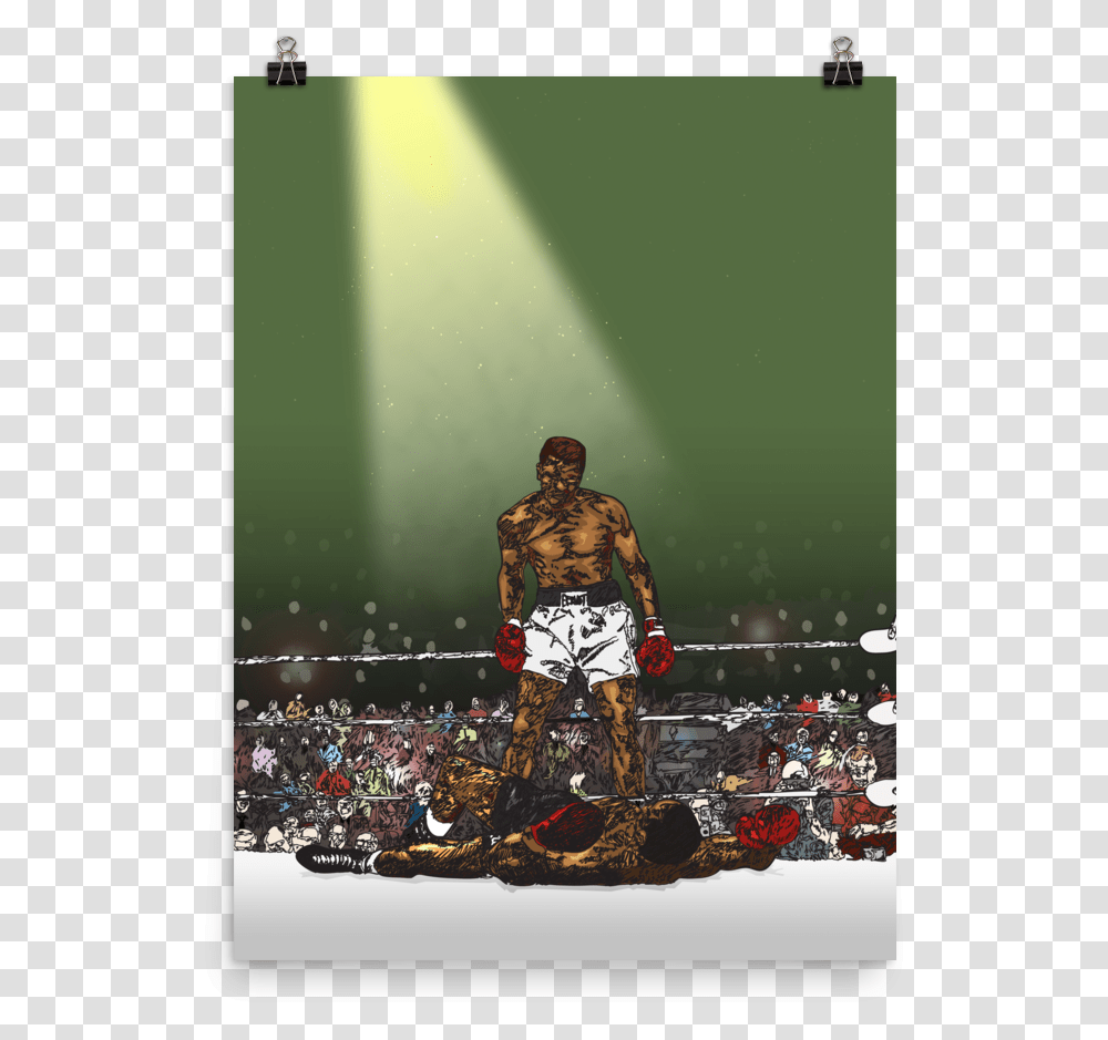 Muhammad Ali Poster 18x24 Audience, Person, Skin, Crowd, Clothing Transparent Png