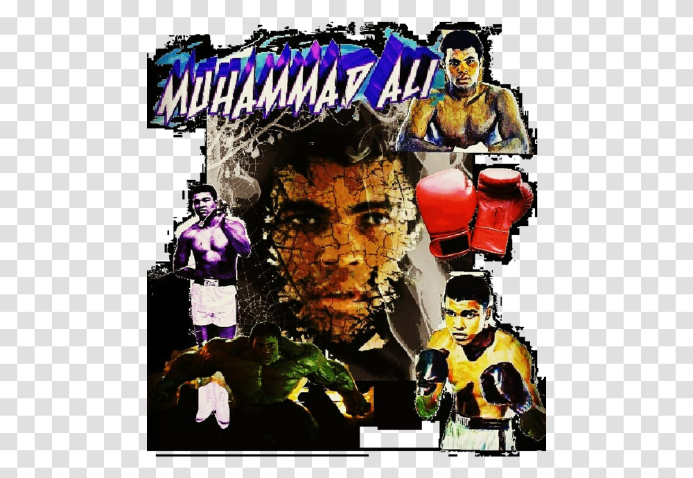 Muhammad Ali Poster Poster, Person, Human, Advertisement, Collage Transparent Png
