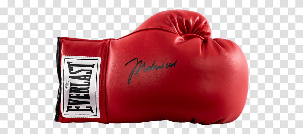 Muhammad Ali Signed Red Everlast Boxing Muhammad Ali Boxing Glove, Clothing, Apparel, Sport, Sports Transparent Png