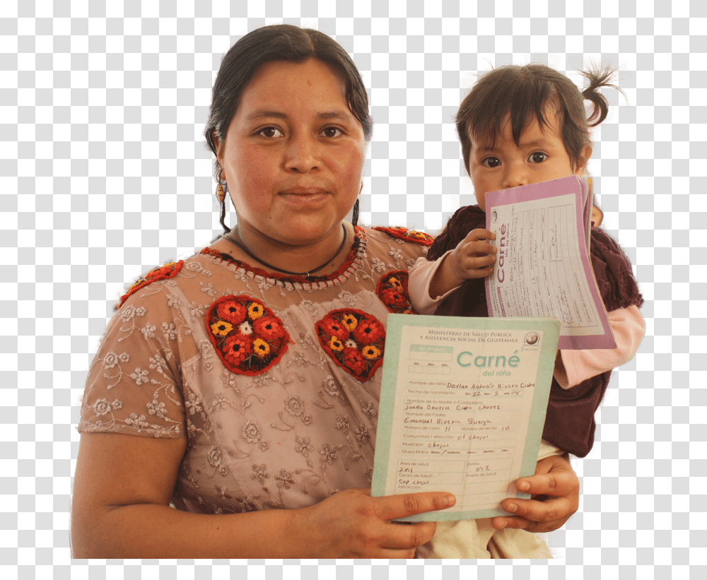 Mujer Modelo Derecho A La Salud En Guatemala, Person, Face, Finger Transparent Png