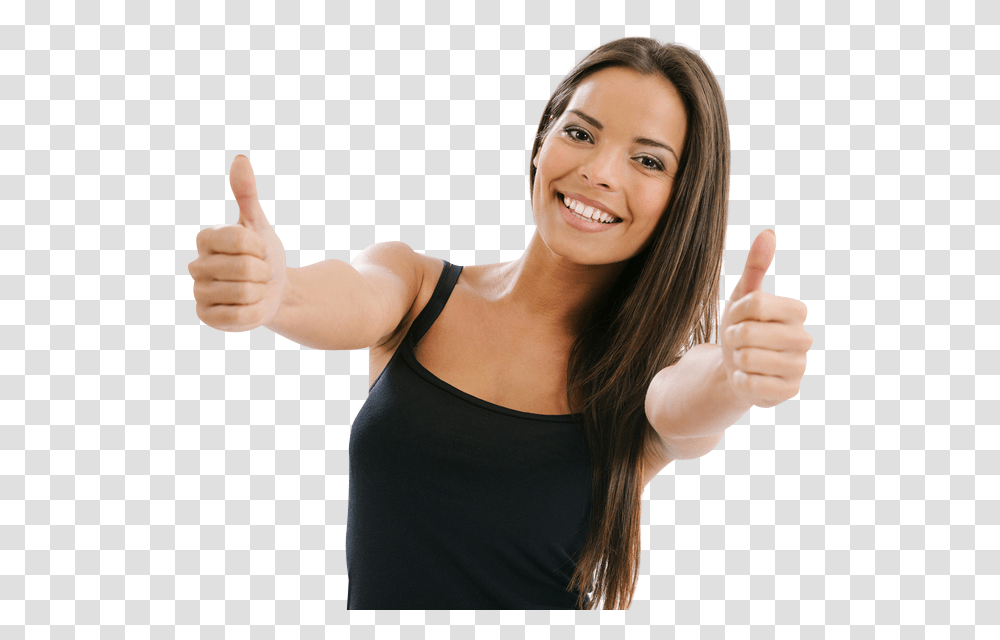 Mujer Pulgar Arriba, Thumbs Up, Person, Finger, Human Transparent Png