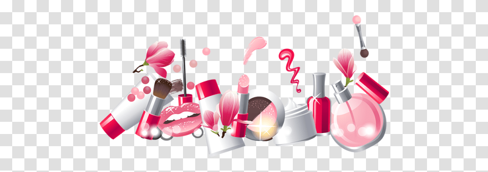 Mujer Rosas Vector Cosmetics, Lipstick Transparent Png