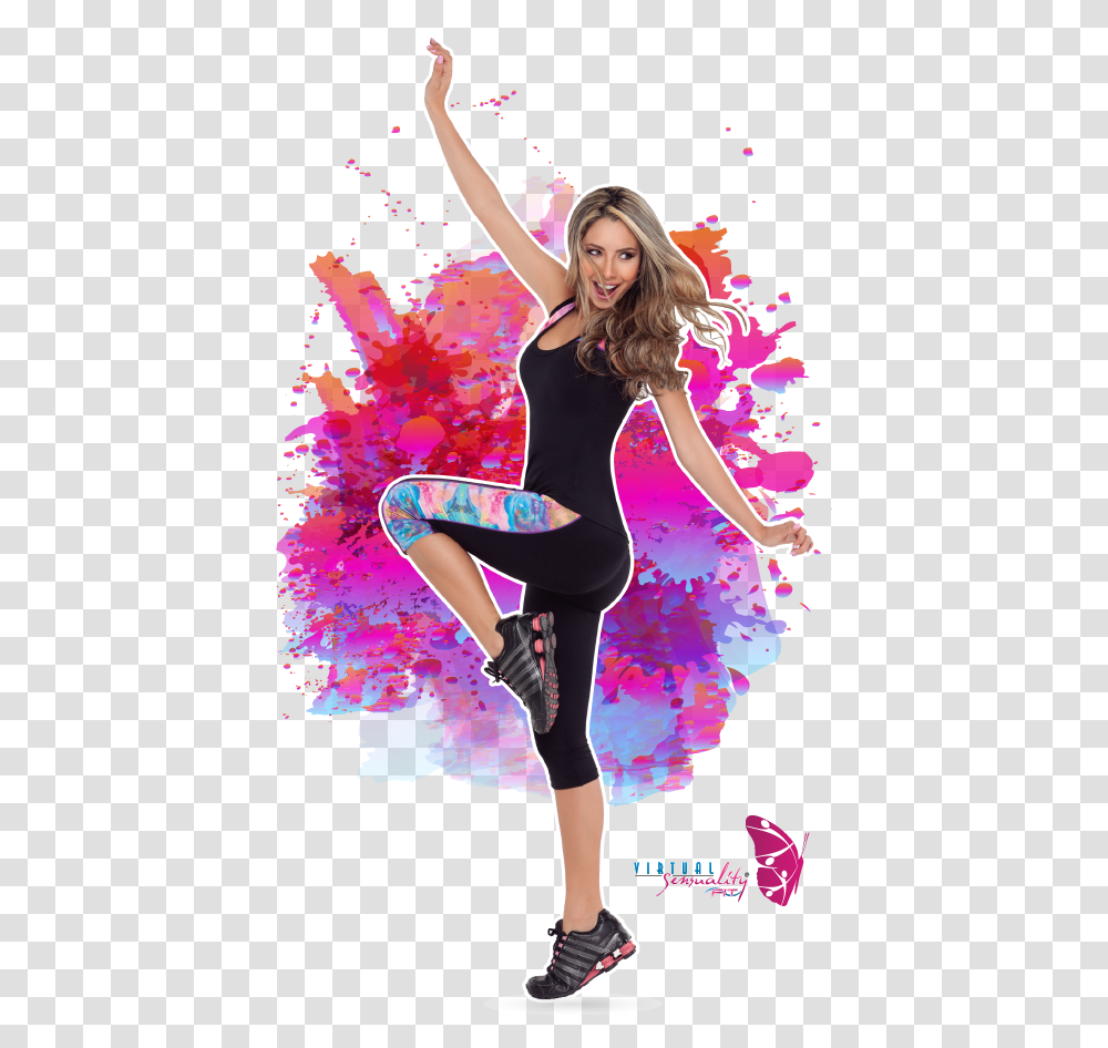 Mujer Sexy Imagenes De Zumba En, Person, Poster Transparent Png