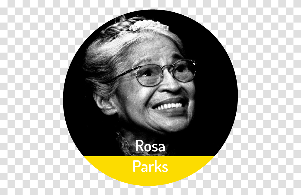 Mujeres Con Valor Rosa Parks Black And White, Smile, Face, Person, Head Transparent Png