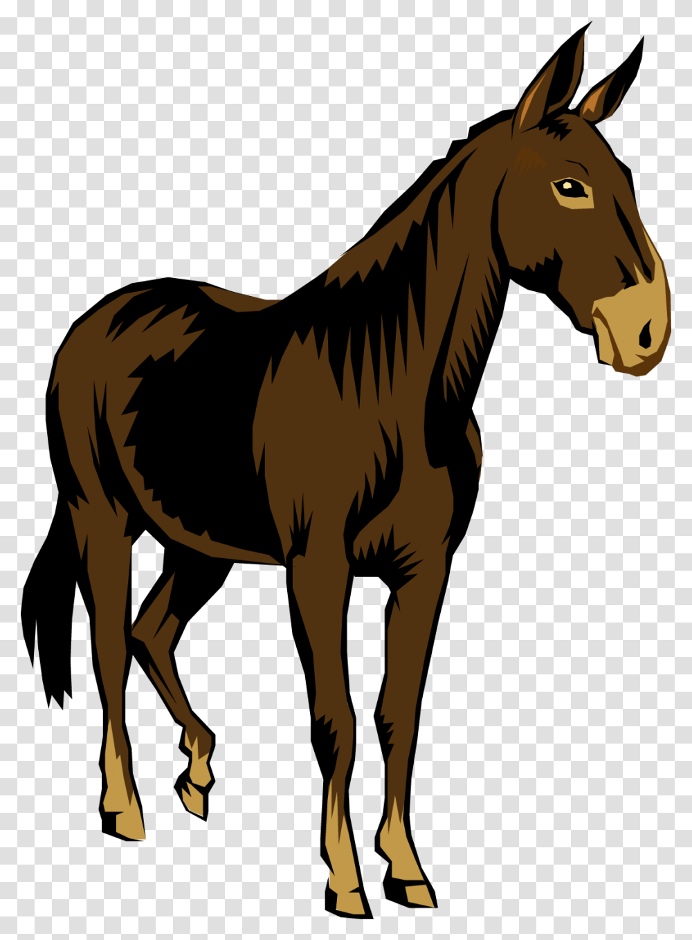 Mule Clip Art, Animal, Mammal, Horse, Zebra Transparent Png