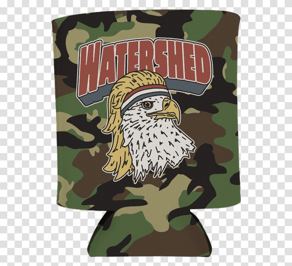 Mullet Eagle Koozie Cartoon, Military, Military Uniform, Camouflage, Bird Transparent Png