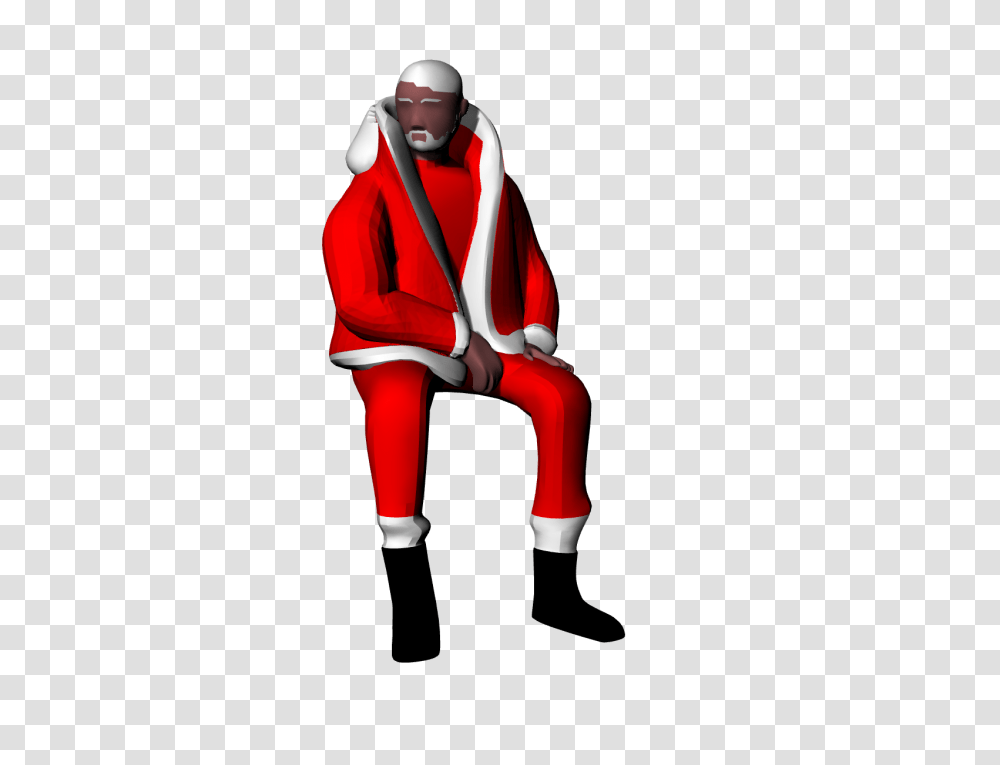 Multi Color Santa Drake, Person, Costume, Sleeve Transparent Png