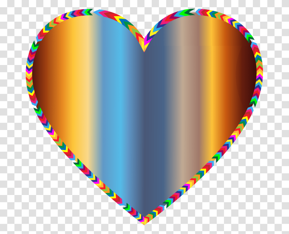 Multi Colored Heart, Balloon Transparent Png