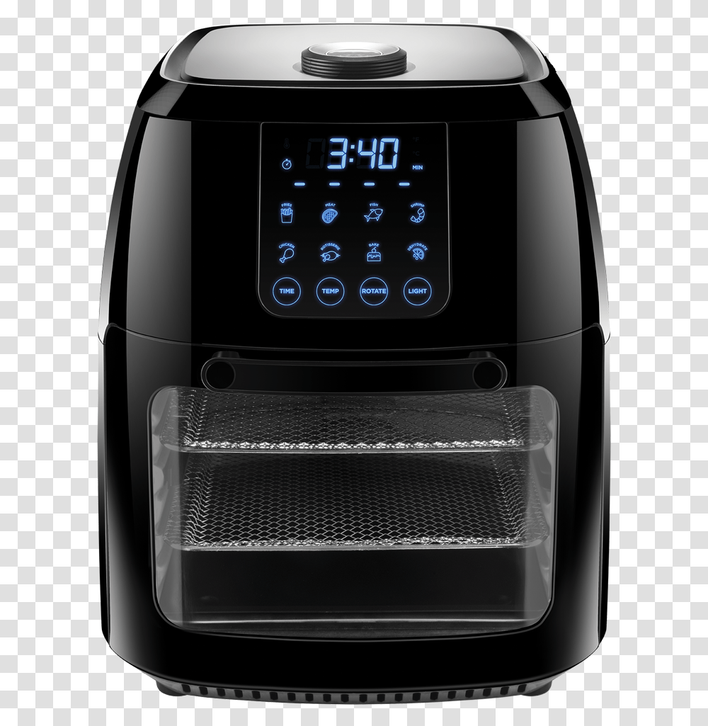 Multi Function Air Fryer With Digital Display And Presets Chefman Air Fryer Oven, Appliance, Camera, Electronics, Cooler Transparent Png