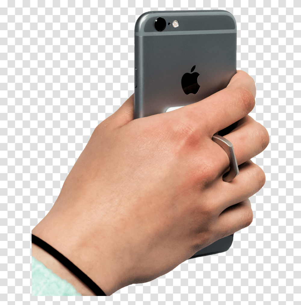 Multi Function Phone Ring Grip Holder Kickstand 360 Iphone, Person, Human, Electronics, Mobile Phone Transparent Png