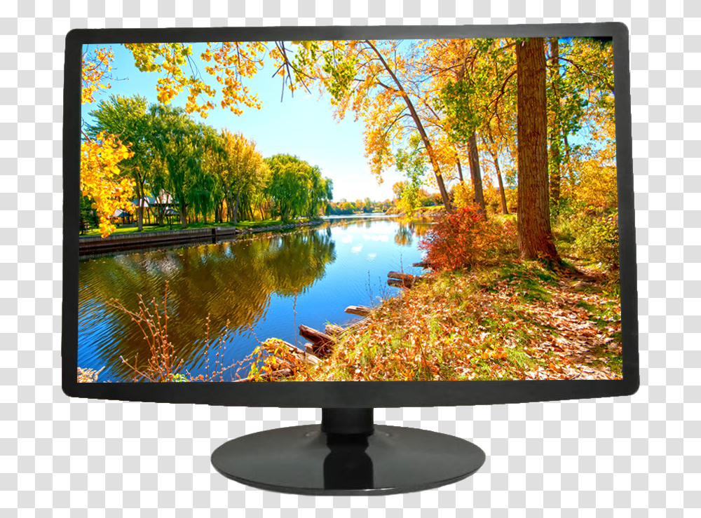 Multi Function Tft Lcd Tv Monitor Television Obrazy Na Pulpit Jesie, Screen, Electronics, LCD Screen, Table Transparent Png