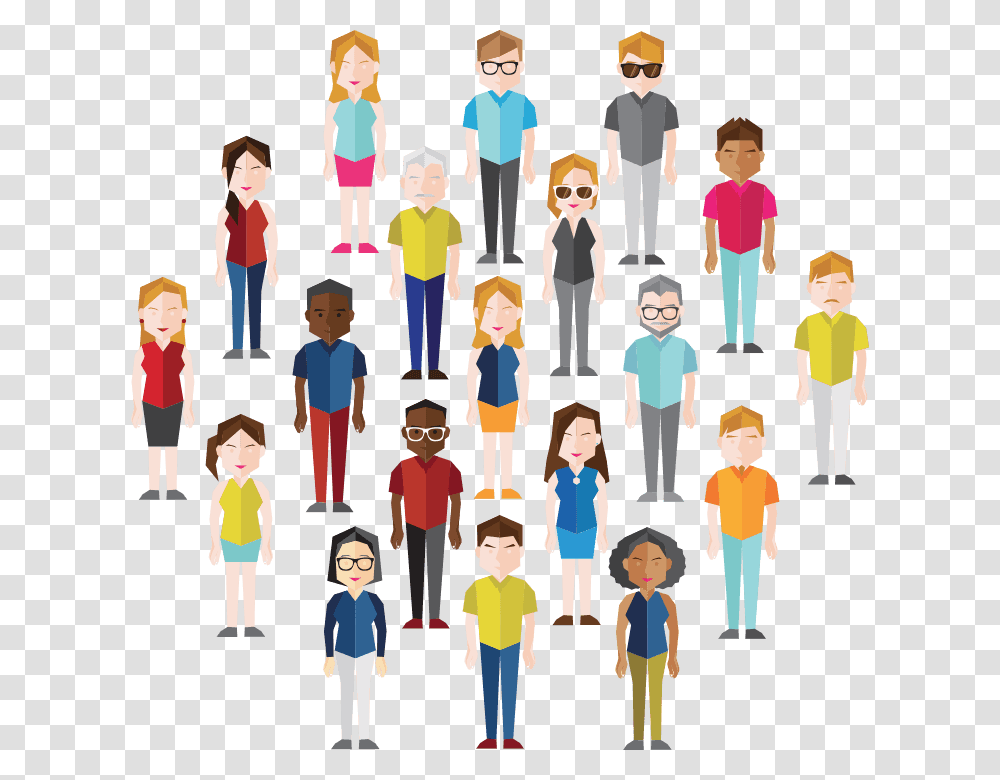 Multi Generational Workforce Icon, Family, People, Person, Human Transparent Png