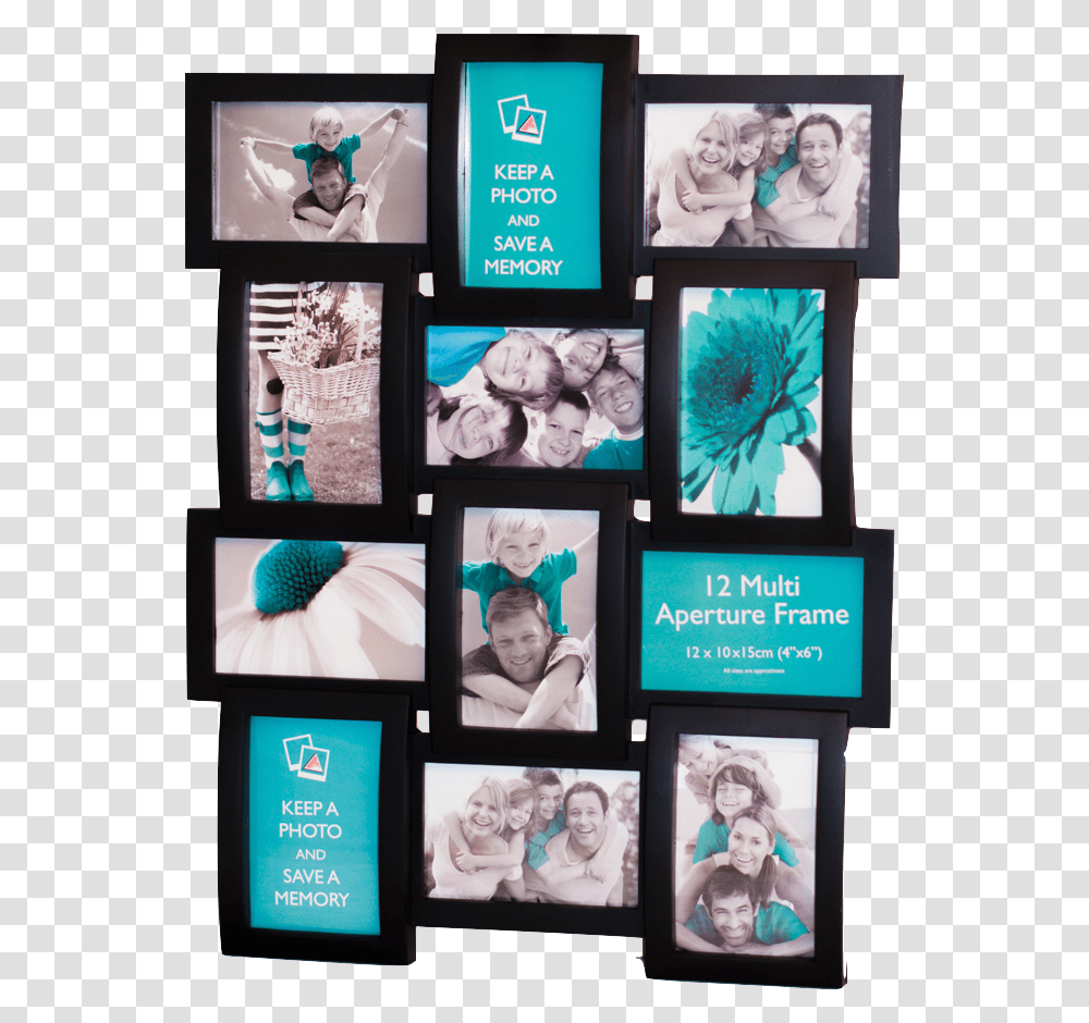 Multi Photo Frames, Collage, Poster, Advertisement, Person Transparent Png