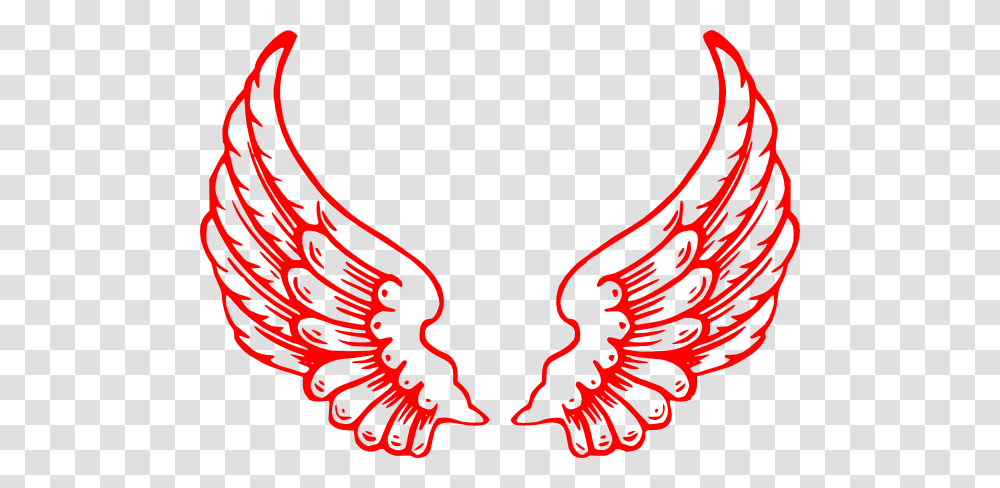 Multi Red Wings Clip Art, Logo, Trademark, Emblem Transparent Png