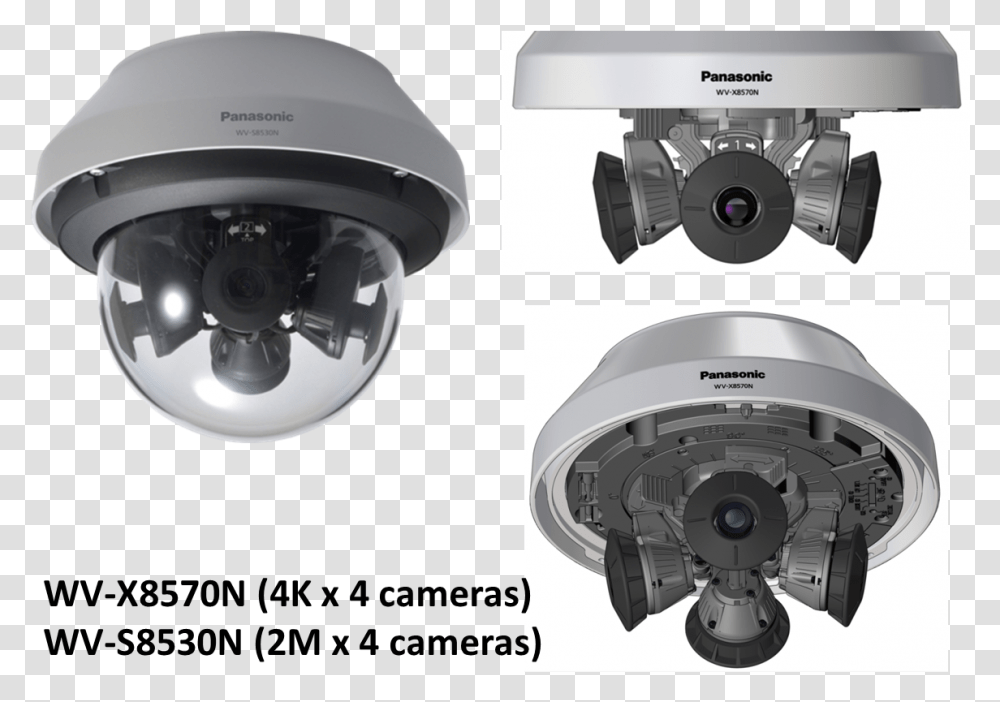 Multi Sensor Camera Panasonic Multi Sensor Camera, Electronics, Helmet, Apparel Transparent Png