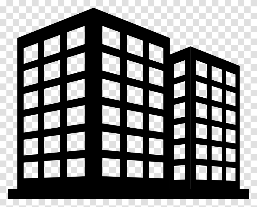 Multi Storied Building Commercial Building Icon, Rug, Silhouette, High Rise, City Transparent Png