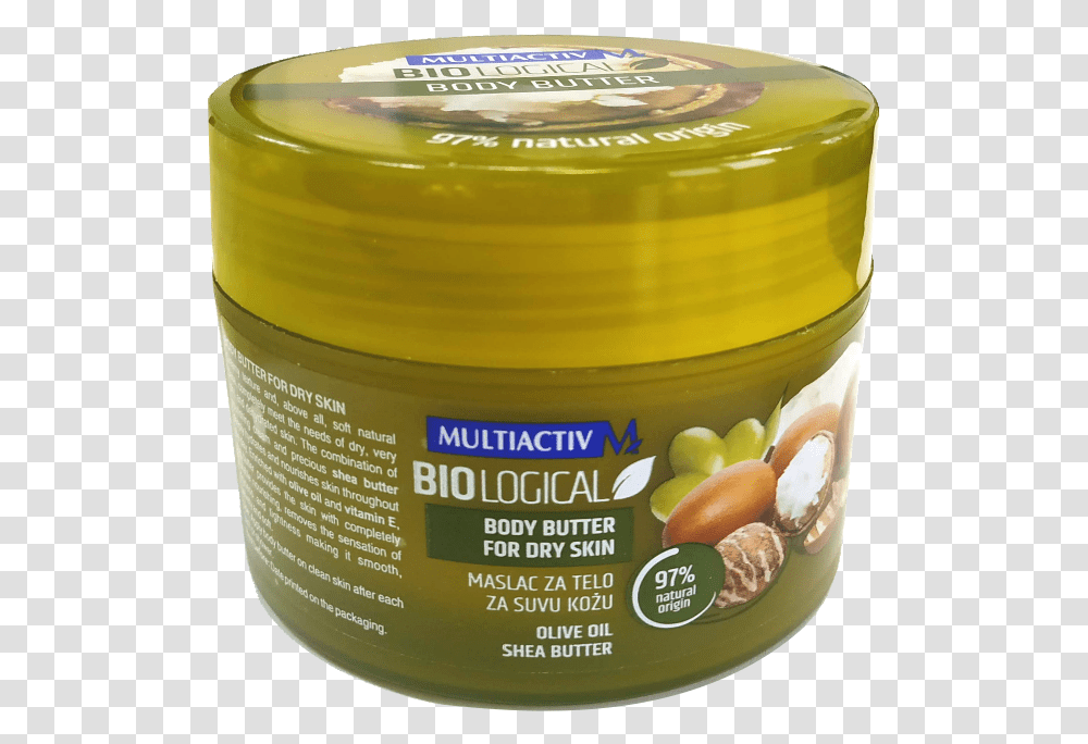 Multiactiv Biological Body Butter, Label, Plant, Food Transparent Png
