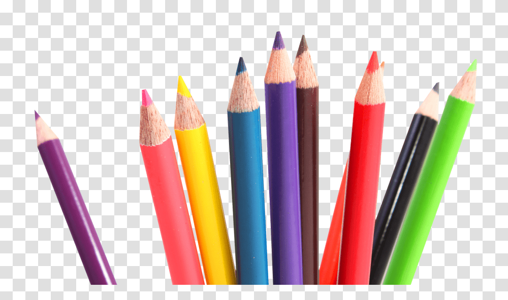 Multicolor Crayons Image, Pencil Transparent Png