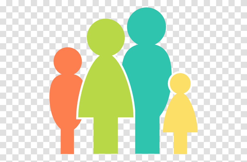 Multicolor Family Clip Art, Audience, Crowd, Hand, Speech Transparent Png