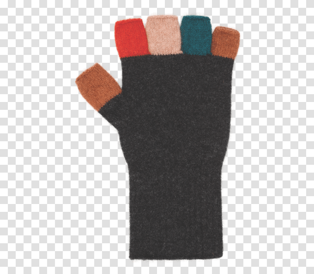 Multicolour Womens Fingerless Glove Wool, Apparel, Rug, Hand Transparent Png