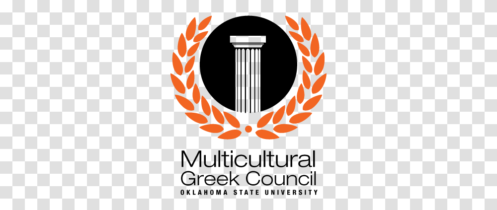 Multicultural Greek Council History Multicultural Greek Council Logo, Label, Text, Wreath Transparent Png