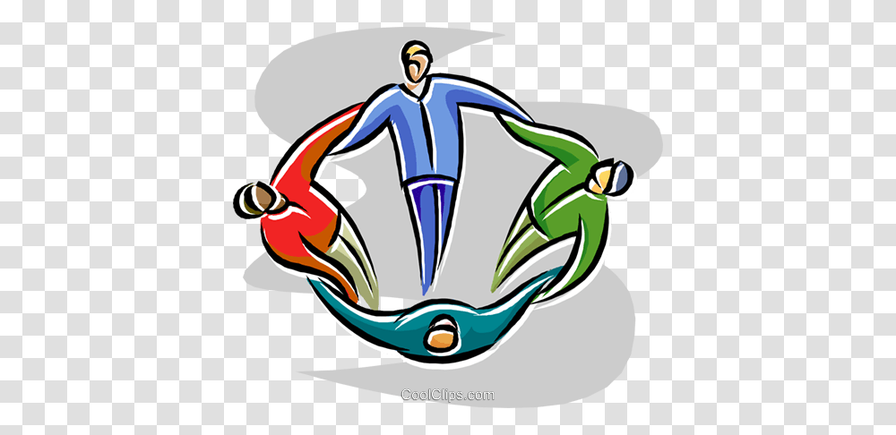 Multicultural People Joining Arms In A Ci Royalty Free Vector Clip, Leisure Activities, Animal, Adventure, Transportation Transparent Png