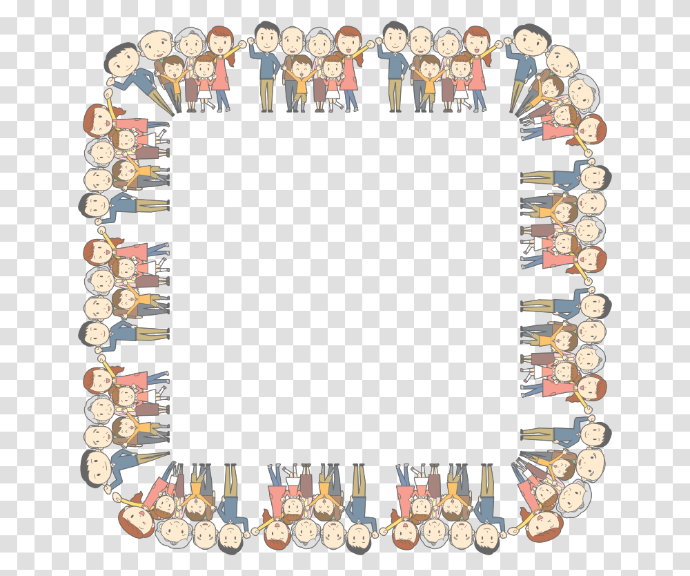 Multigenerational Family Square Frame Portable Network Graphics, Alphabet, Photo Booth, Wreath Transparent Png