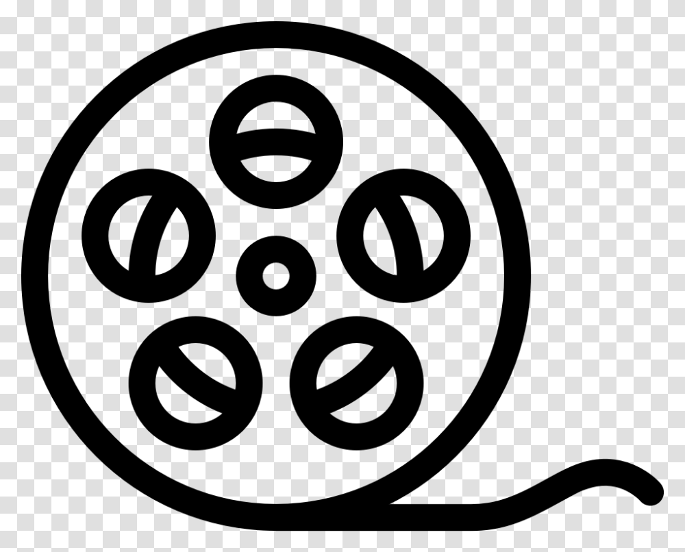 Multimedia Video Film Reel Video Reel Icon, Gray Transparent Png