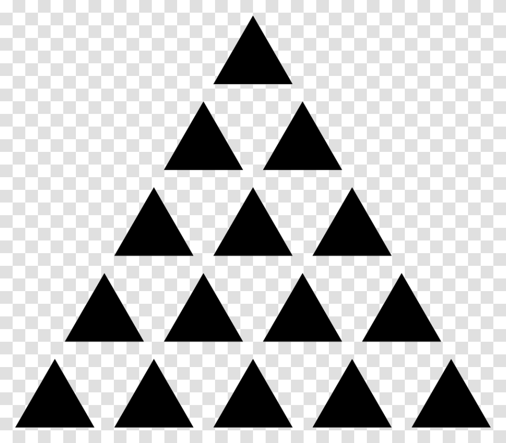 Multiple Triangles Triangle Triangle Of Triangles Transparent Png