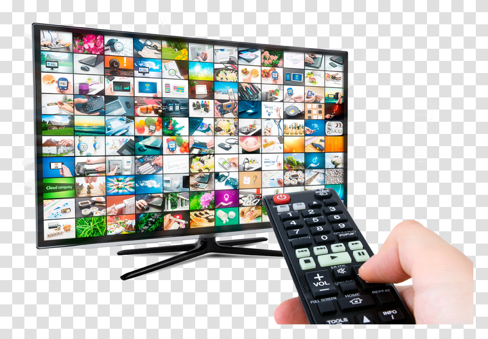 Multiple Tv Screens Cambiando De Canal En Televisin, Electronics, Monitor, Display, Computer Keyboard Transparent Png