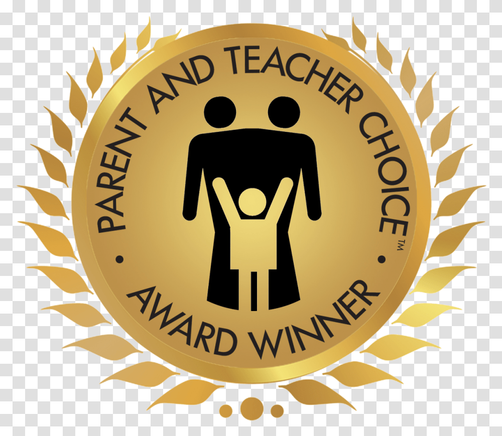Multiplication Education Winner Of Parent And Teacher Certificate Gold Seal, Logo, Trademark, Label Transparent Png