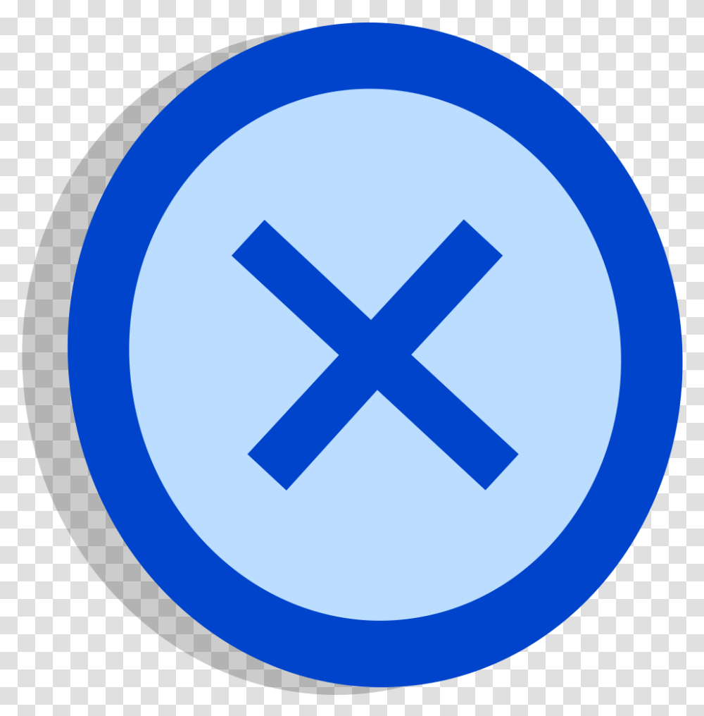 Multiplication Symbol Blue, Logo, Trademark, Sign Transparent Png