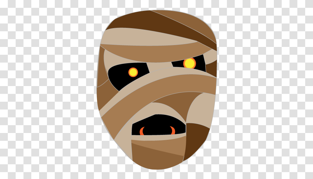 Mummy, Fantasy, Tape, Label, Head Transparent Png