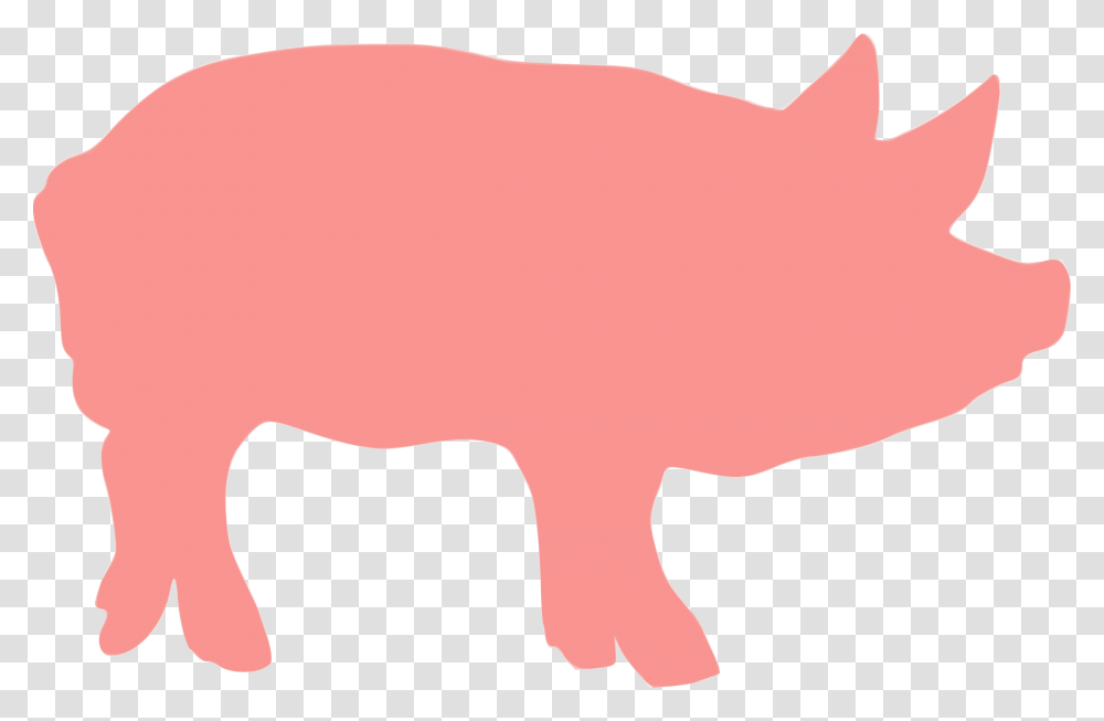 Mummy Pig Clip Art Portable Network Graphics Image Pig Silhouette Pink, Piggy Bank, Mammal, Animal Transparent Png