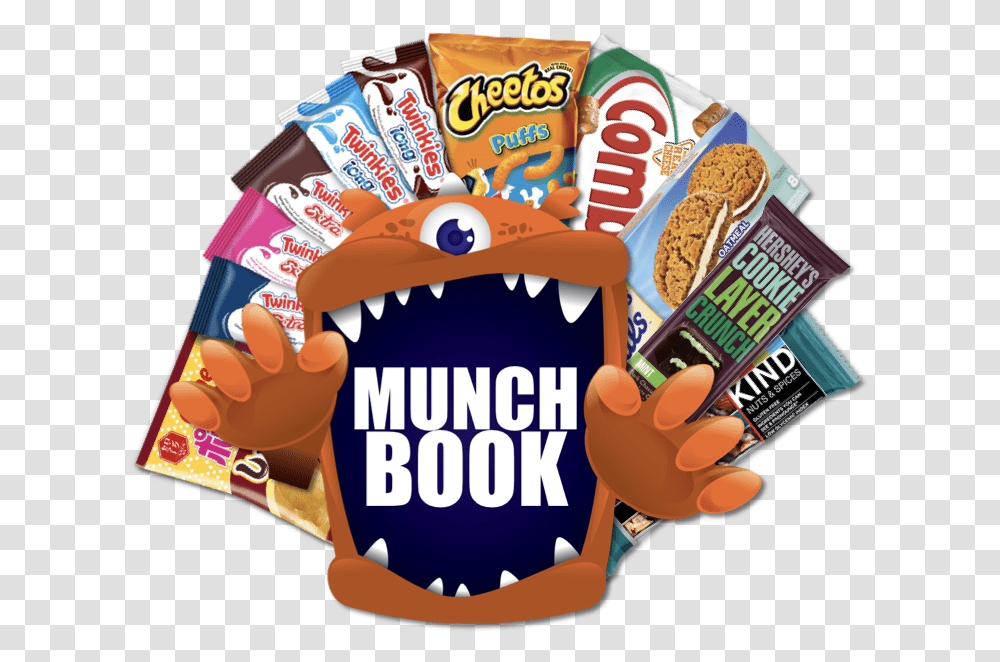 Munchbook Hashtag Snack, Food, Bread, Cracker Transparent Png