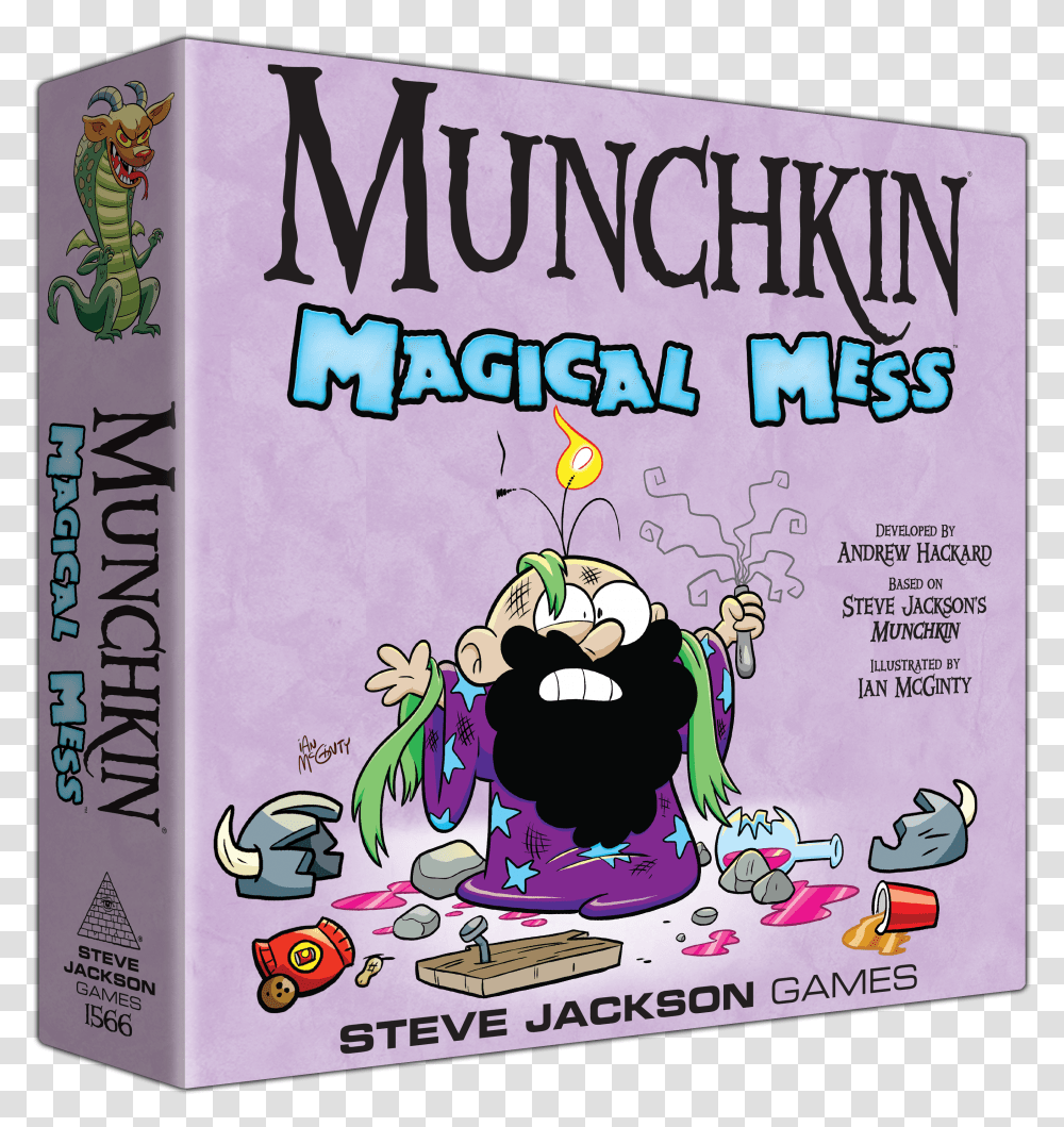 Munchkin Magical Mess Transparent Png