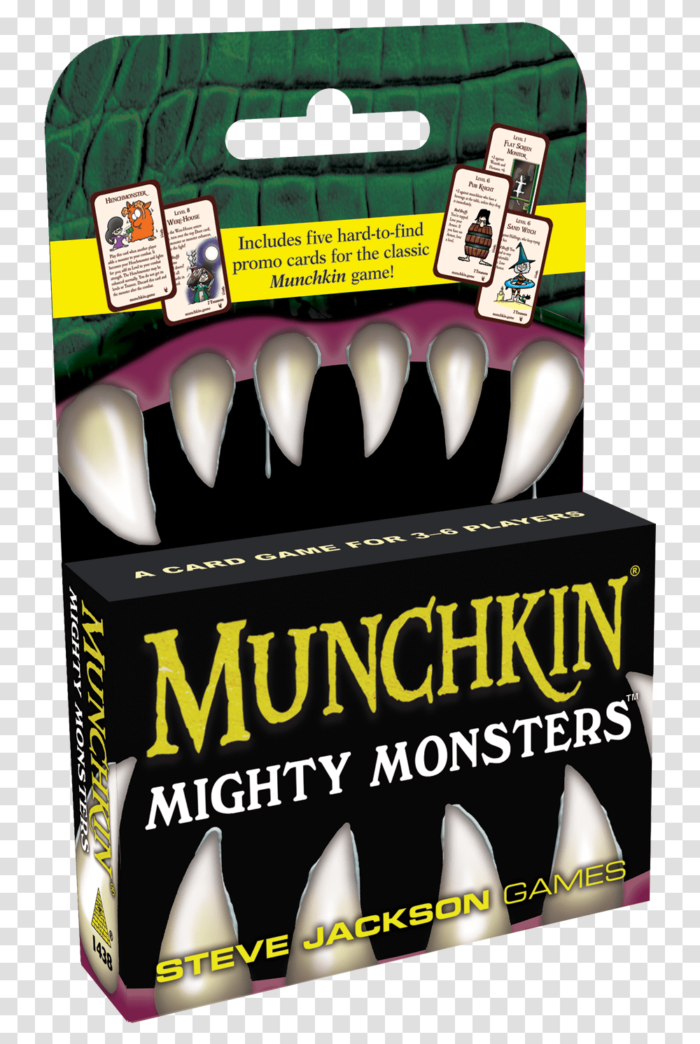 Munchkin Mighty Monsters 2019, Hook, Claw, Flyer, Poster Transparent Png
