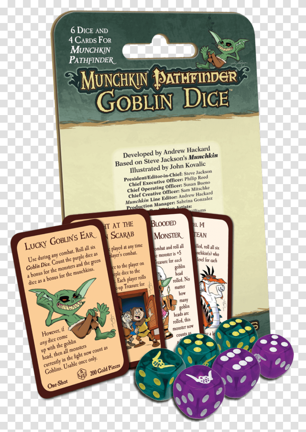 Munchkin Pathfinder Goblin Dice Dice, Book, Flyer, Poster, Paper Transparent Png