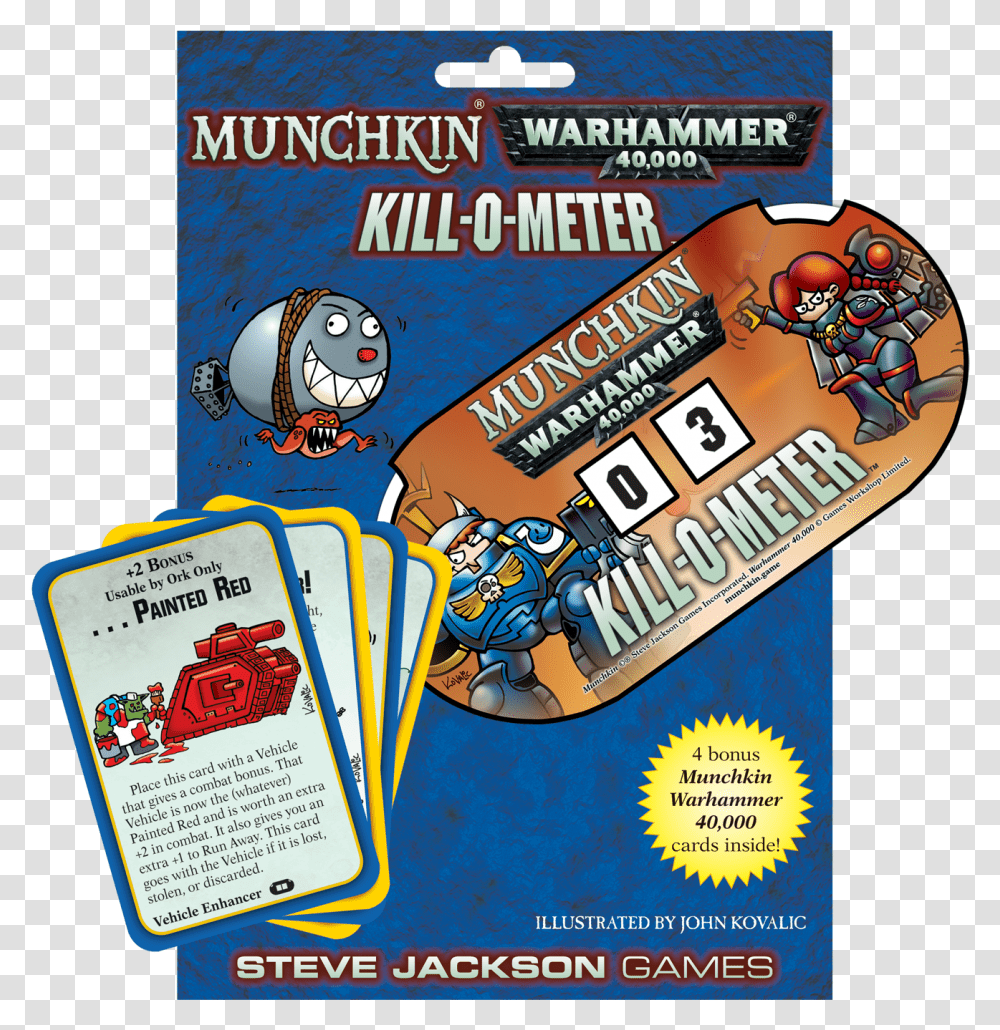 Munchkin Warhammer Kill O Meter, Flyer, Poster, Paper, Advertisement Transparent Png