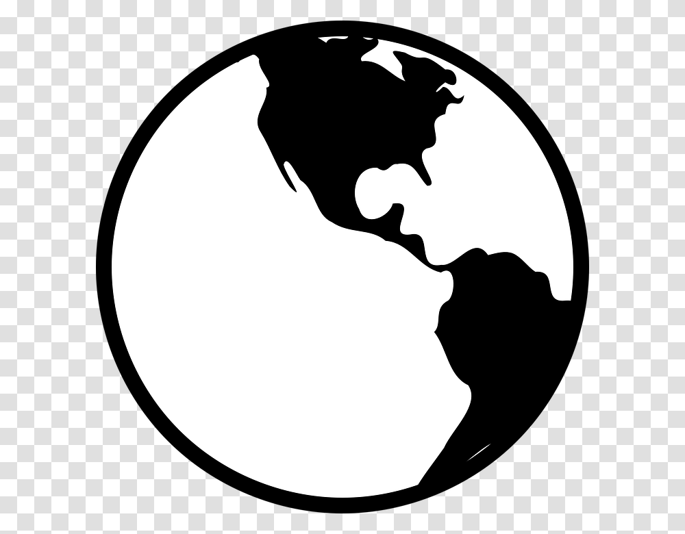 Mundo Blanco Y Negro Image, Astronomy, Outer Space, Universe, Planet Transparent Png