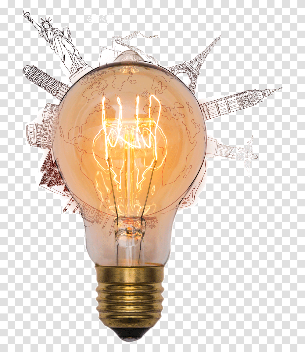 Mundo Lampada Lmpada, Light, Lightbulb Transparent Png