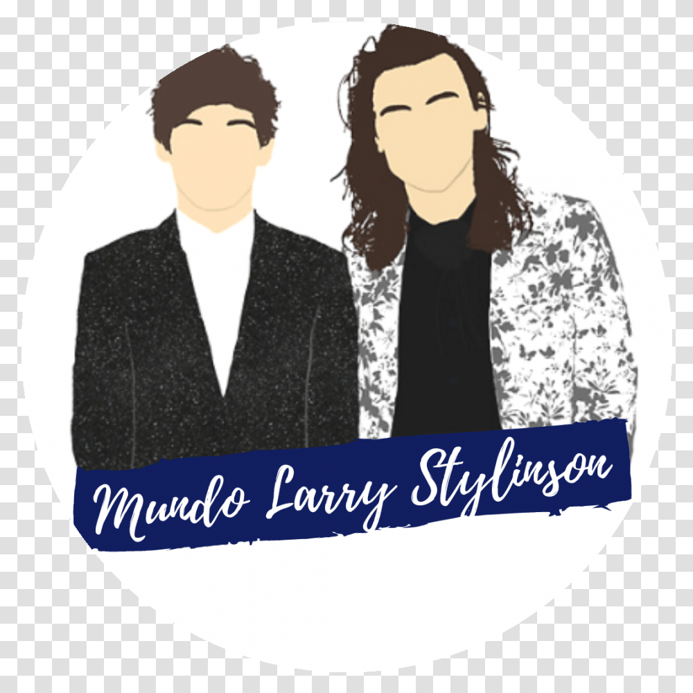 Mundo Larry Stylinson Larry Stylinson Dibujos, Face, Person, Female, Word Transparent Png